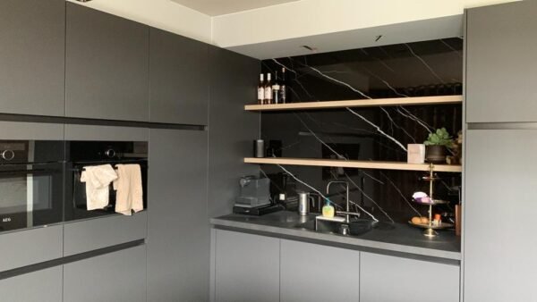 PVC Marmer Wandpaneel Nero Marquina - Image 2