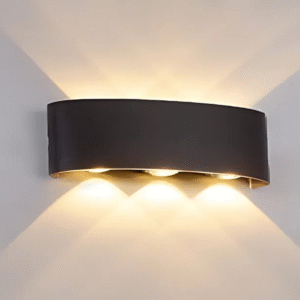 Applique LED RGB IP65 6W aluminium noir – Totaal Decor Belgique