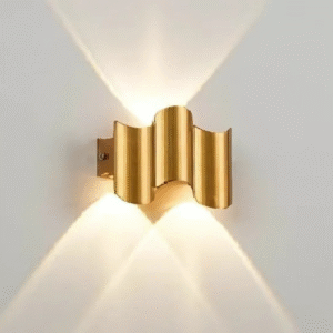 Applique d’Élévation Or IP65 Étanche | LED CREE 3W