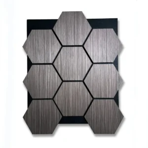 Hexagon Panneaux - Brun