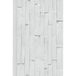 Panneau mural 3D PU TD-07 Blanc Pierre