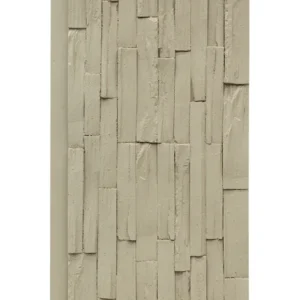 Panneau Mural 3D PU TD-09 Beige Pierre Sable