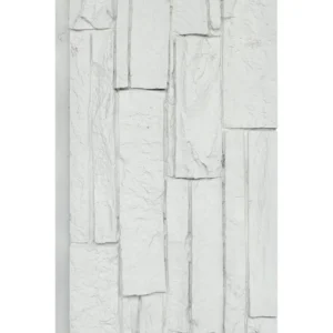 Panneau Mural 3D PU TD-11 Blanc Pierre