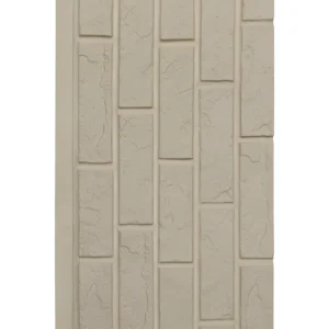 Panneau Mural 3D PU TD-14 Ivoire Pierre Brique