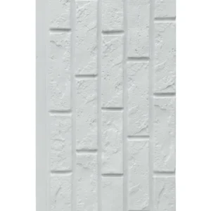 Panneau Mural 3D PU TD-15 Blanc Pur