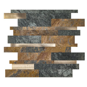 Plaquettes de Parement en Mosaïque Linear Mosaic