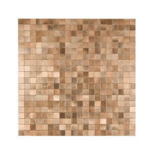 Plaquettes de Parement en Mosaïque Brons Cubes