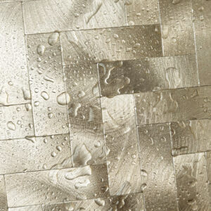 Plaquettes de Parement en Mosaïque Golden Herringbone